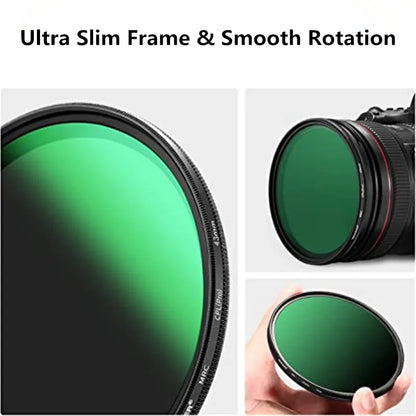 CPL Polarizing Filter 37-82mm, Ultra Thin Frame